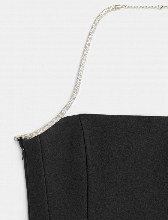 платье миди с корсетным верхом - цена, описание и отзывы - фото №8