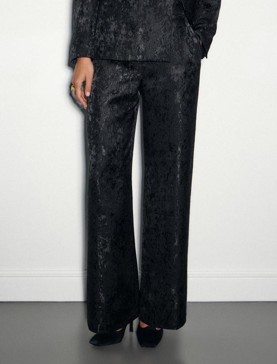 брюки жаккардовые - цена, описание и отзывы - фото №5