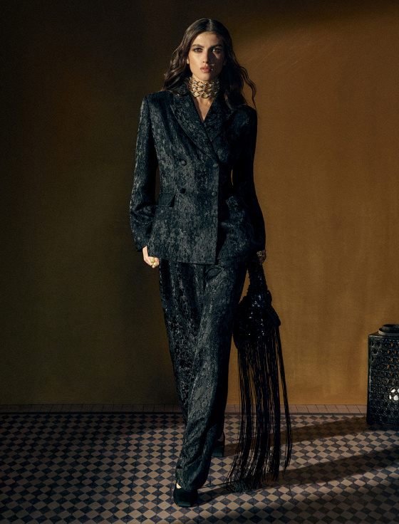 брюки жаккардовые - цена, описание и отзывы - фото №2