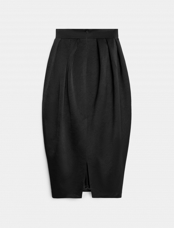 юбка миди из флюидного ацетата - цена, описание и отзывы - фото №9