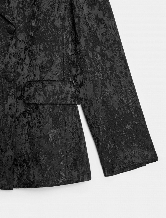 жакет жаккардовый с абстрактным рисунком - цена, описание и отзывы - фото №7