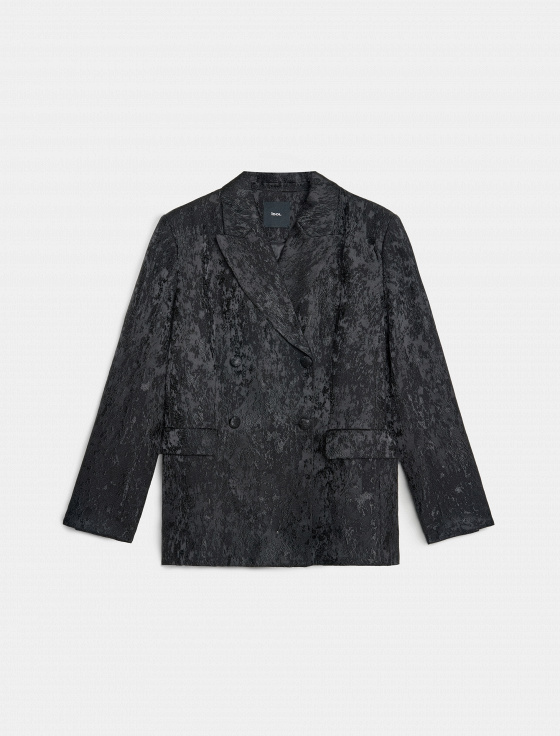 жакет жаккардовый с абстрактным рисунком - цена, описание и отзывы - фото №1