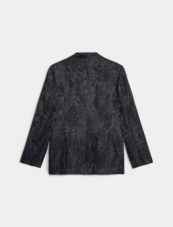 жакет жаккардовый с абстрактным рисунком - цена, описание и отзывы - фото №8