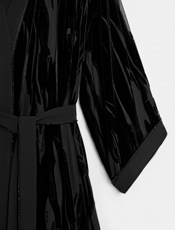 платье-кимоно из панбархата - цена, описание и отзывы - фото №8