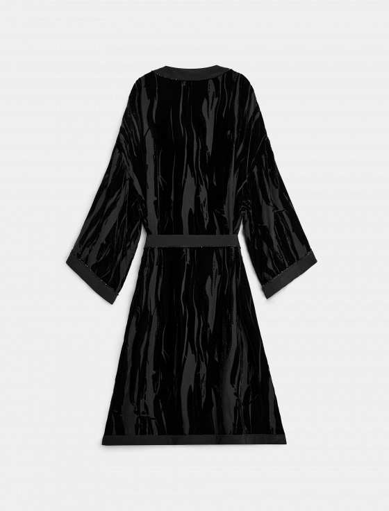 платье-кимоно из панбархата - цена, описание и отзывы - фото №10