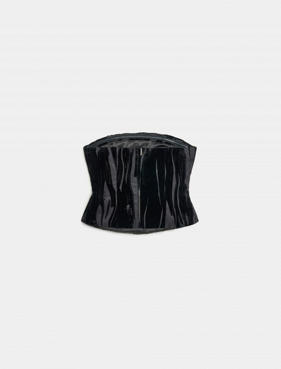 топ-корсет из панбархата - цена, описание и отзывы - фото №7