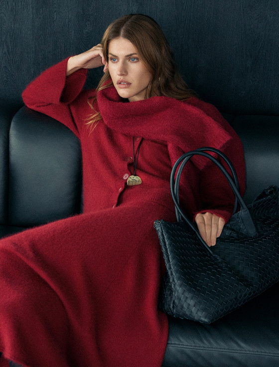 сумка из переплетенных кожаных полос - цена, описание и отзывы - фото №3