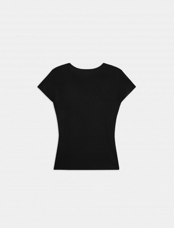 футболка из тенсела и шерсти - цена, описание и отзывы - фото №4