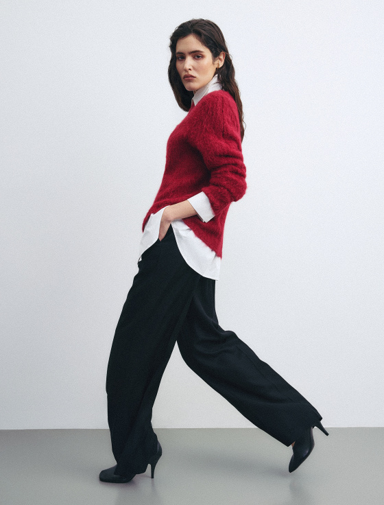 брюки из смесовой шерсти - цена, описание и отзывы - фото №2