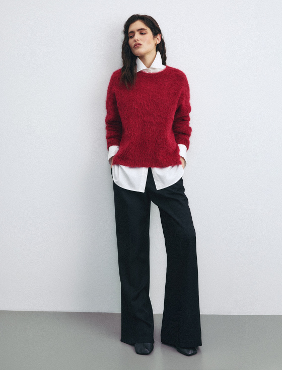 брюки из смесовой шерсти - цена, описание и отзывы - фото №4