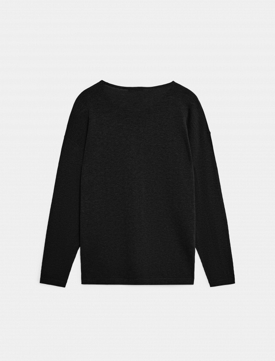 джемпер из хлопка, шёлка и льна - цена, описание и отзывы - фото №6