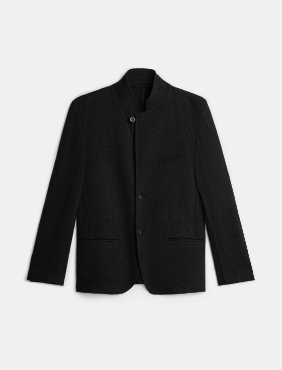 пиджак из шерсти и хлопка - цена, описание и отзывы - фото №1