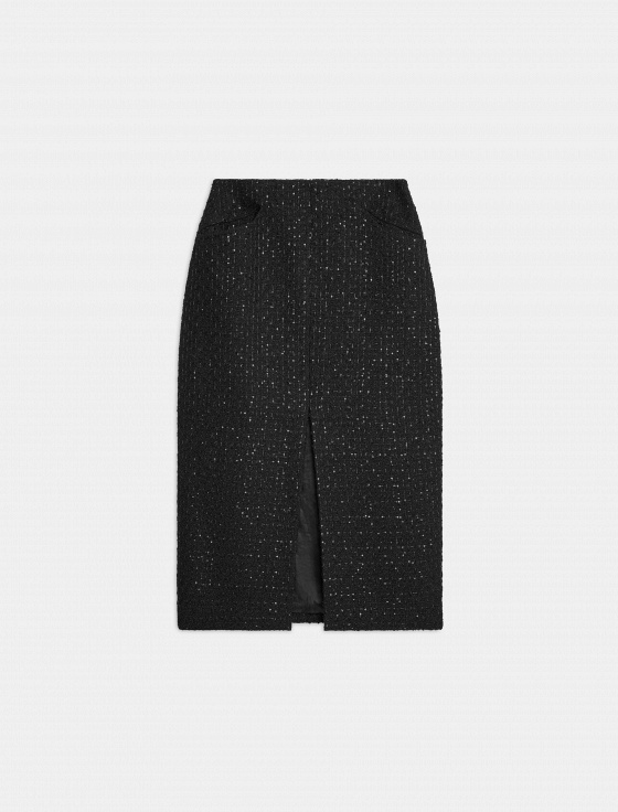 юбка миди с пайетками - цена, описание и отзывы - фото №1