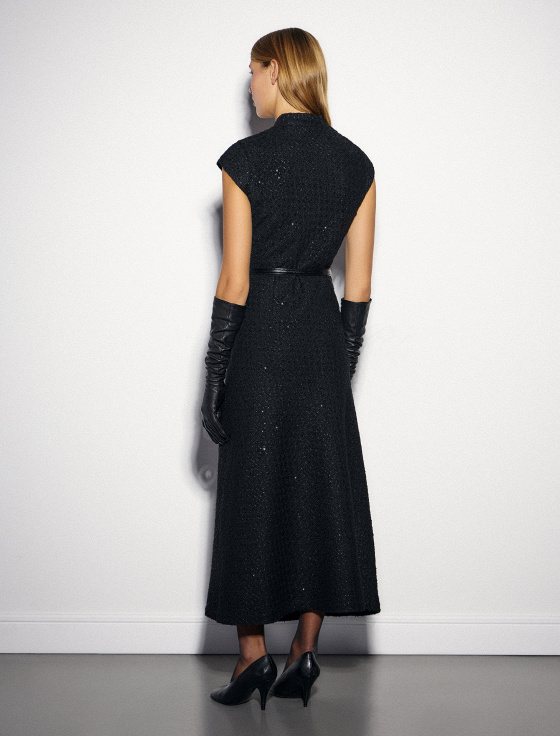 платье макси с пайетками - цена, описание и отзывы - фото №4