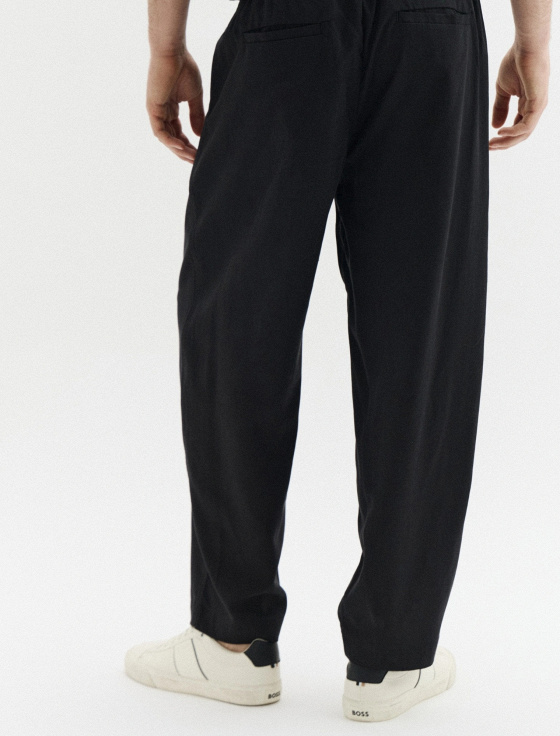 брюки из лиоцелла и льна - цена, описание и отзывы - фото №2