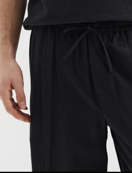 брюки из лиоцелла и льна - цена, описание и отзывы - фото №3