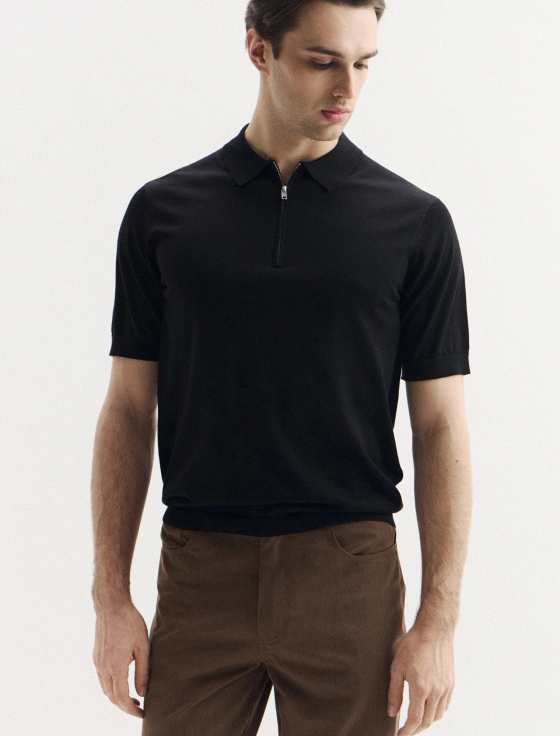 поло из хлопка и шёлка - цена, описание и отзывы - фото №2