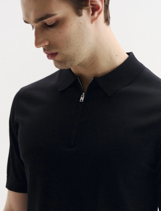 поло из хлопка и шёлка - цена, описание и отзывы - фото №4