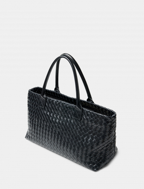 сумка в технике плетения intrecciato - цена, описание и отзывы - фото №5
