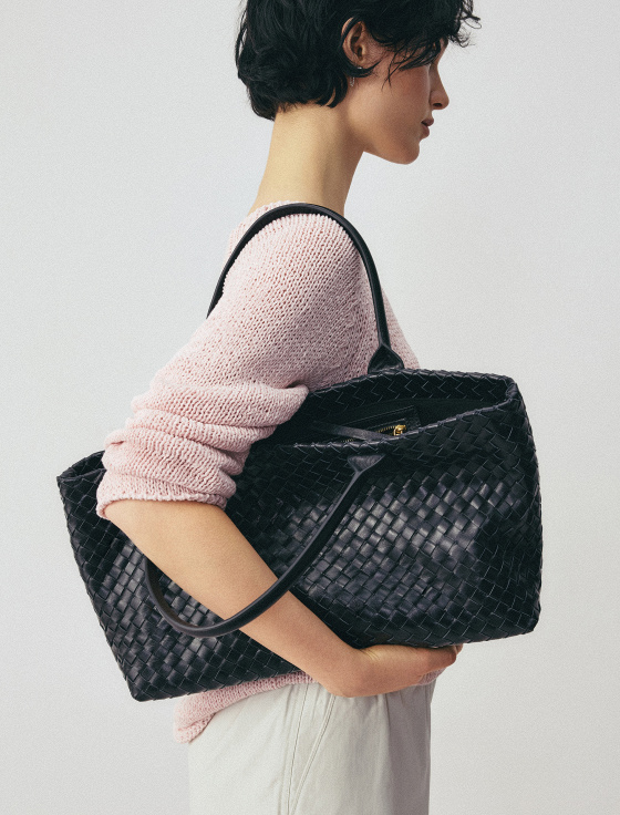 сумка в технике плетения intrecciato - цена, описание и отзывы - фото №3