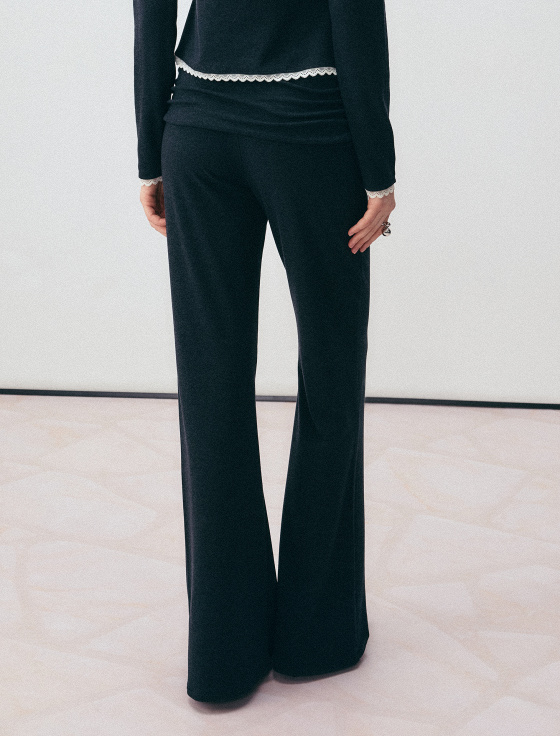 брюки из тенсела и шерсти - цена, описание и отзывы - фото №4