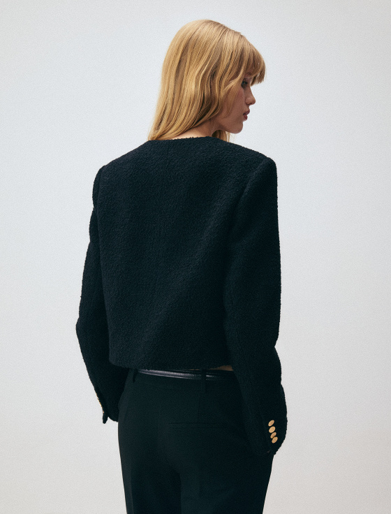 пальто-жакет из шерсти - цена, описание и отзывы - фото №3