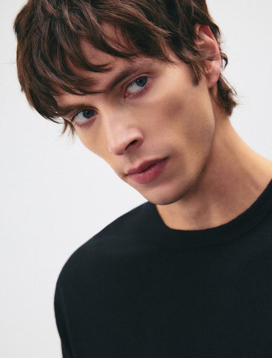 джемпер из хлопка и льна с коротким рукавом - цена, описание и отзывы - фото №5