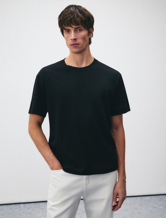 футболка из хлопка и льна - цена, описание и отзывы - фото №1