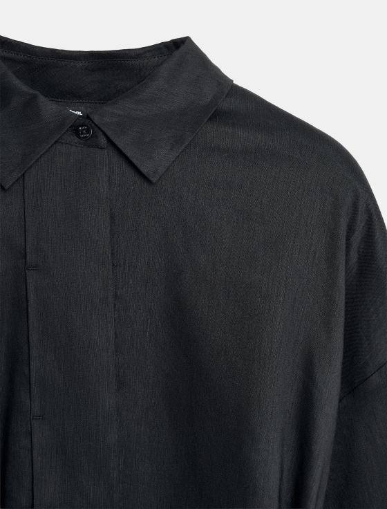 блуза из вискозы и льна с поясом - цена, описание и отзывы - фото №3