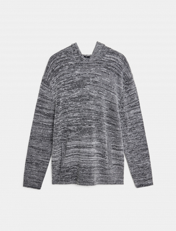 джемпер с капюшоном из шерсти - цена, описание и отзывы - фото №1