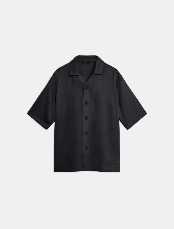 рубашка из 100% лиоцелла с коротким рукавом - цена, описание и отзывы - фото №1