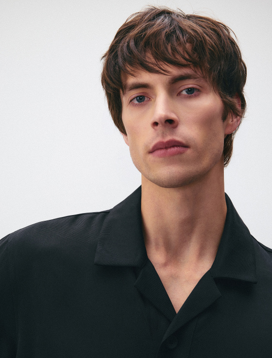 рубашка из 100% лиоцелла с коротким рукавом - цена, описание и отзывы - фото №5