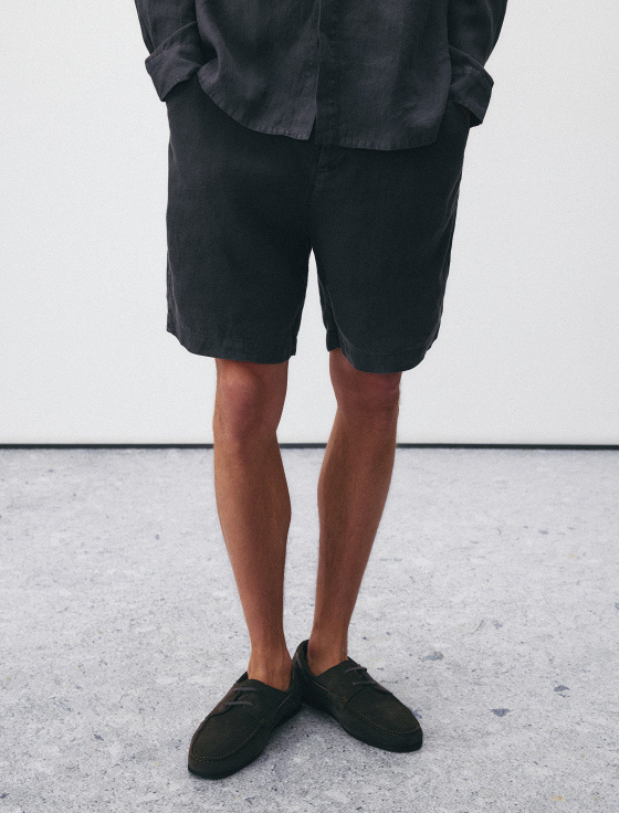 шорты из 100% льна - цена, описание и отзывы - фото №3