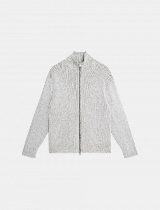 кардиган из хлопка и кашемира на молнии - цена, описание и отзывы - фото №1
