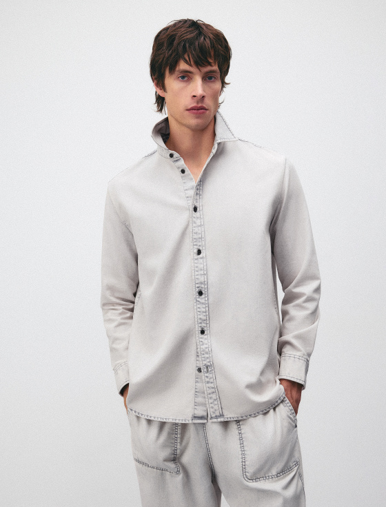 рубашка джинсовая - цена, описание и отзывы - фото №2