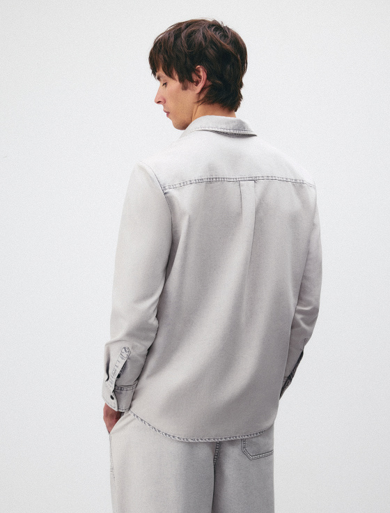 рубашка джинсовая - цена, описание и отзывы - фото №3