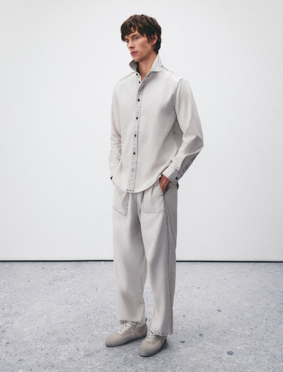 рубашка джинсовая - цена, описание и отзывы - фото №4