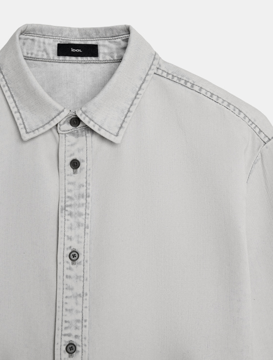 рубашка джинсовая - цена, описание и отзывы - фото №7