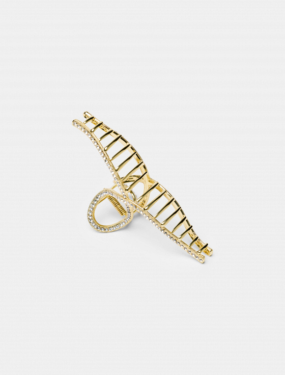 заколка-краб для волос с кристаллами - цена, описание и отзывы - фото №3