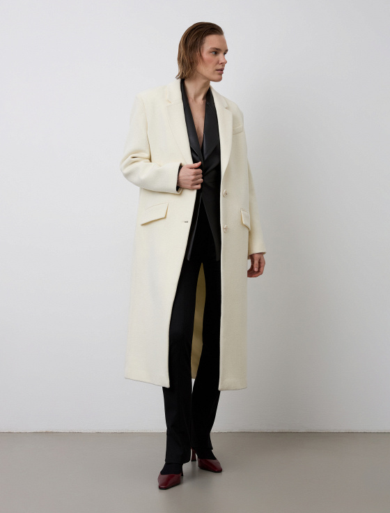 пальто из 100% шерсти - цена, описание и отзывы - фото №2