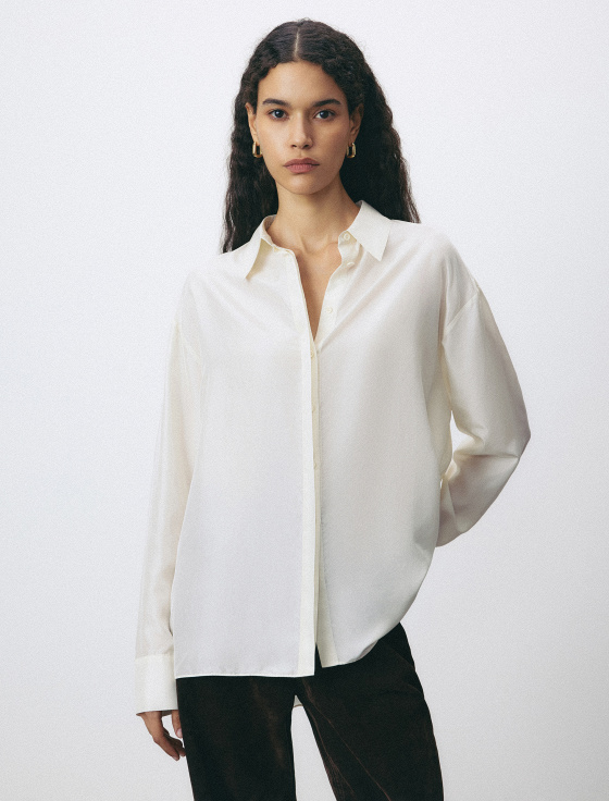 блуза из 100% шёлка - цена, описание и отзывы - фото №2