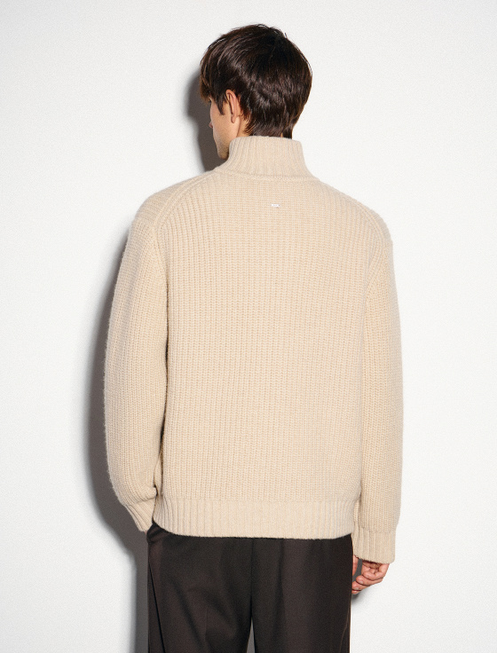 кардиган на молнии из 100% шерсти - цена, описание и отзывы - фото №3