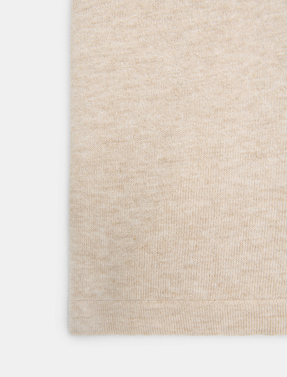 джемпер из хлопка и льна с коротким рукавом - цена, описание и отзывы - фото №4