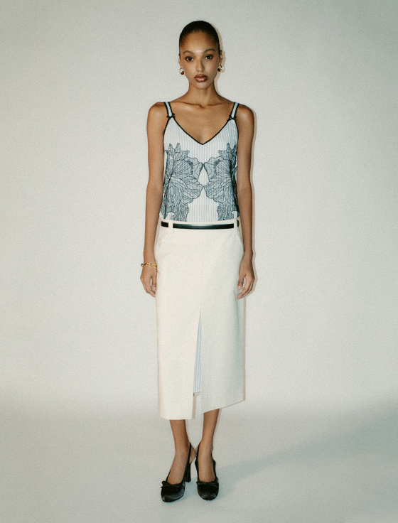 юбка миди из 100% хлопка - цена, описание и отзывы - фото №2