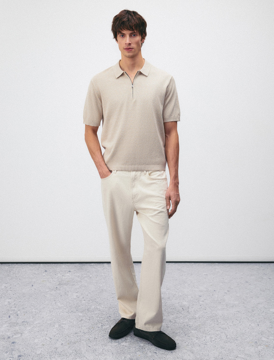 джемпер-поло из хлопка - цена, описание и отзывы - фото №4