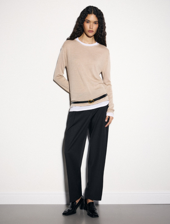 джемпер из 100% шерсти - цена, описание и отзывы - фото №4