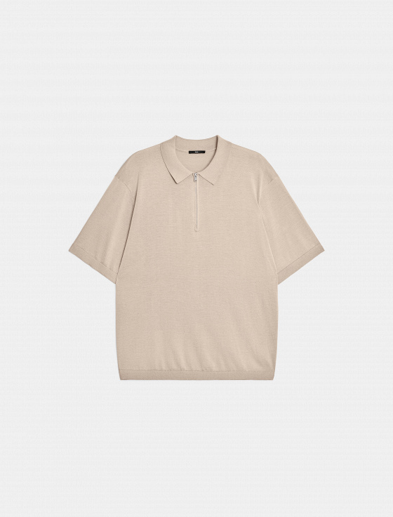 поло из хлопка и шёлка - цена, описание и отзывы - фото №1