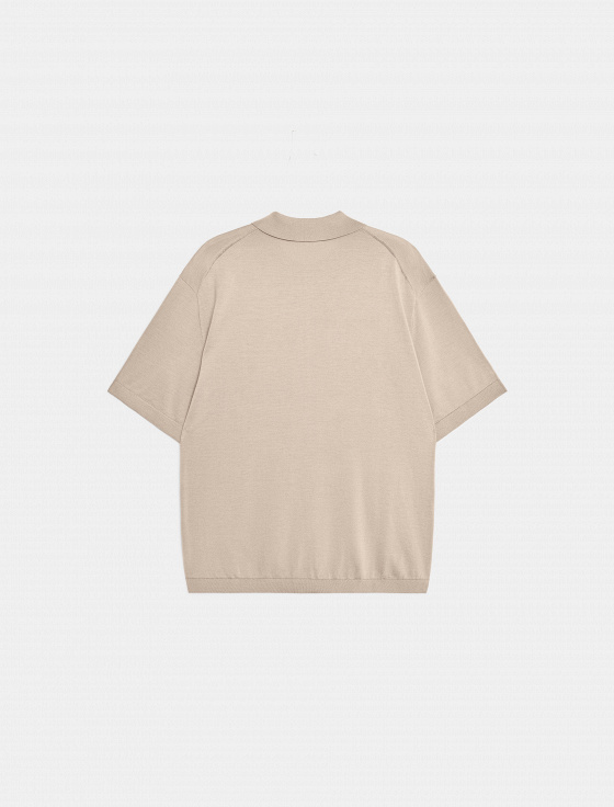 поло из хлопка и шёлка - цена, описание и отзывы - фото №5