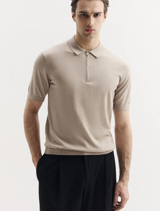 поло из хлопка и шёлка - цена, описание и отзывы - фото №2