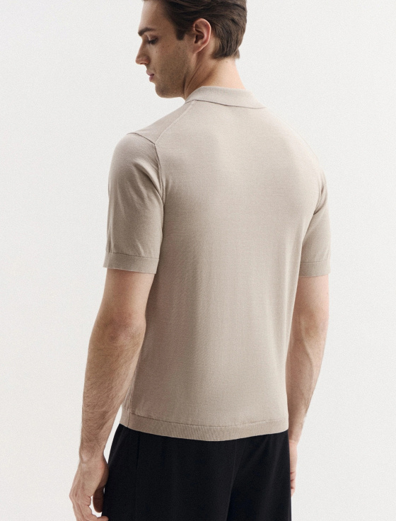 поло из хлопка и шёлка - цена, описание и отзывы - фото №3